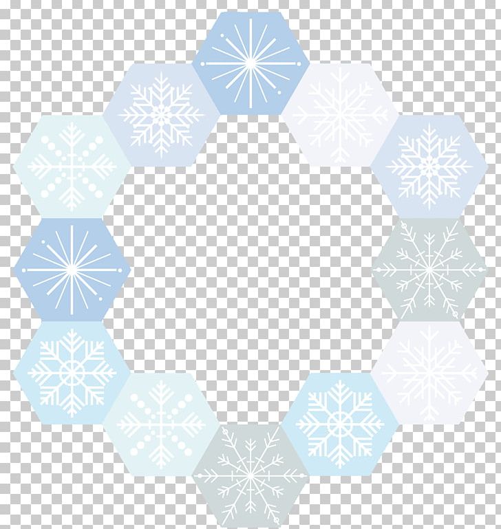 Snowflake Euclidean Circle PNG, Clipart, Area, Blue, Border, Border Frame, Border Vector Free PNG Download