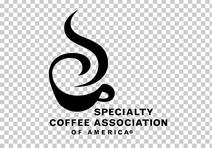 Specialty Coffee Association Of America Cafe Tea PNG, Clipart, Arabica Coffee, Area, Black And White, Brand, Calligraphy Free PNG Download