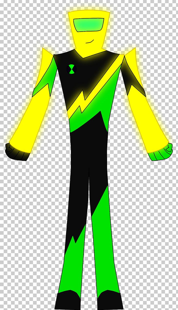 Clothing Yellow Green Sleeve Wetsuit PNG, Clipart, Ben 10, Character, Clothing, Costume, Fiction Free PNG Download