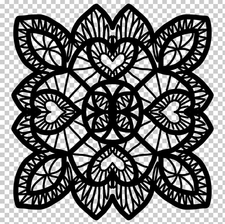 Doily Lace Pattern PNG, Clipart, Art, Black And White, Circle, Crochet, Doily Free PNG Download