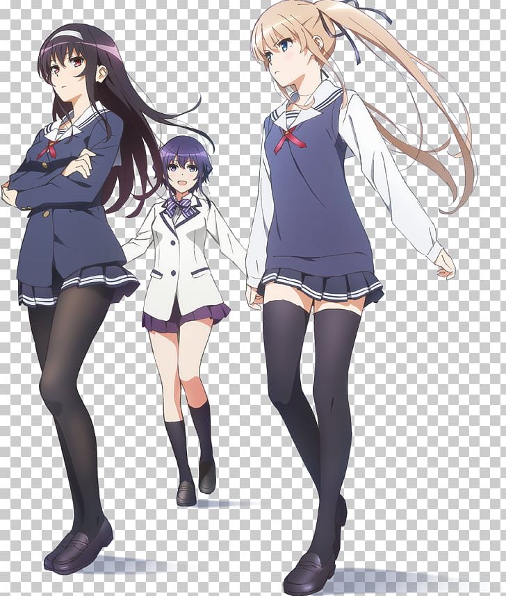 Saekano: How To Raise A Boring Girlfriend Anime Otaku Moe Aniplex PNG, Clipart, A1 Pictures, Anime, Aniplex, Black Hair, Brown Hair Free PNG Download