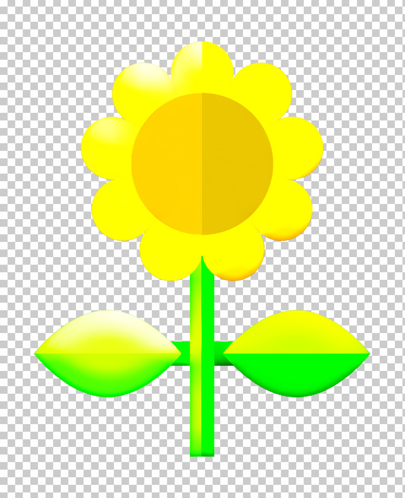 Nature Icon Sunflower Icon Flower Icon PNG, Clipart, Chemical Symbol, Flower, Flower Icon, Leaf, Line Free PNG Download