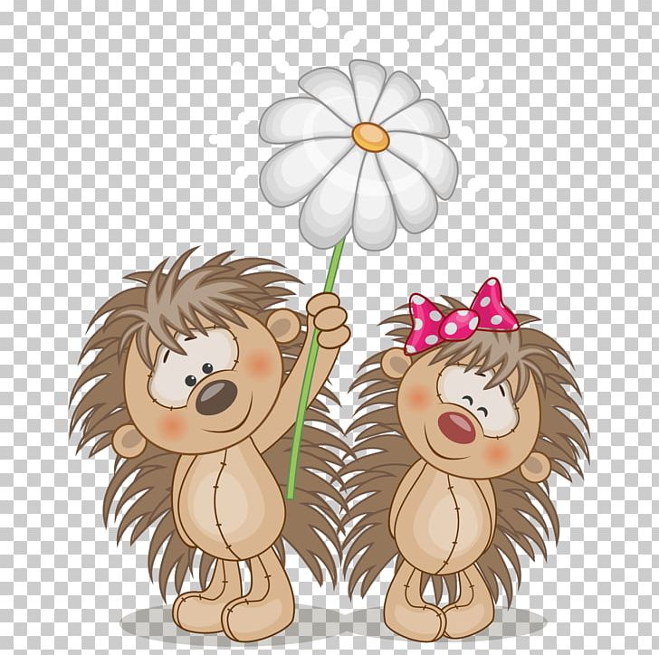 Hedgehog Valentines Day PNG, Clipart, Animals, Carnivoran, Cartoon, Cartoon Animals, Cat Like Mammal Free PNG Download