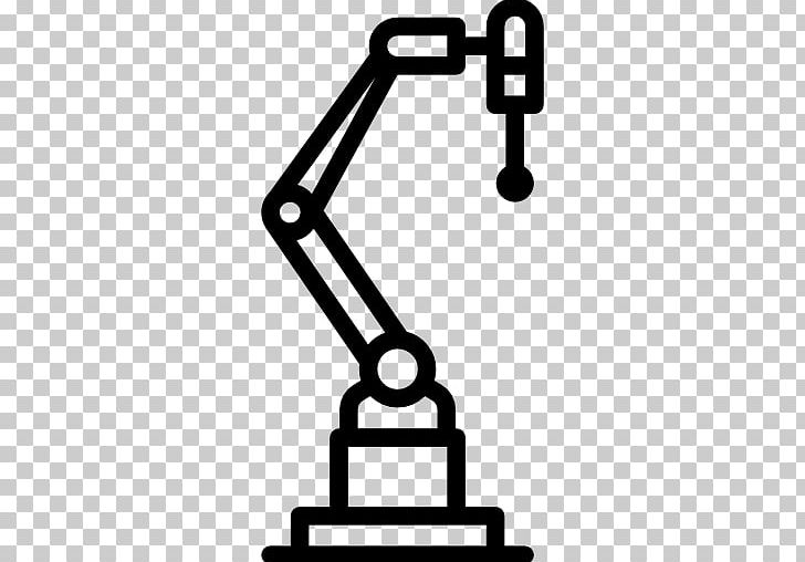 Industrial Robot Robotics Computer Icons Technology PNG, Clipart, Angle, Area, Black, Black And White, Cobot Free PNG Download