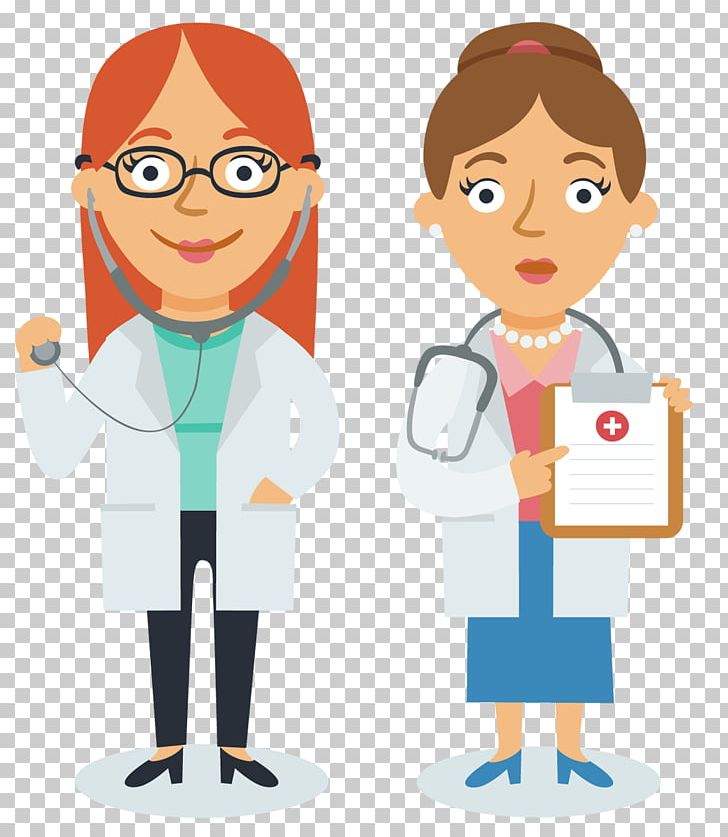 cartoon female doctor images