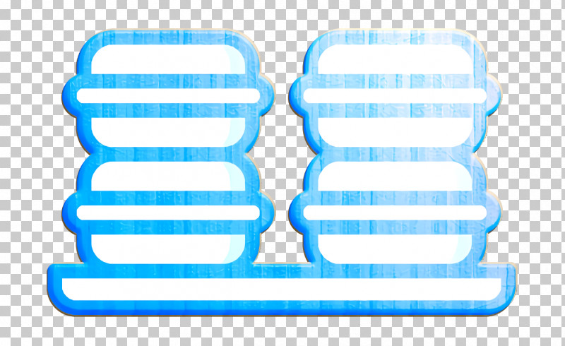 Macaroons Icon Bakery Icon PNG, Clipart, Bakery Icon, Blue, Electric Blue, Line, Macaroons Icon Free PNG Download