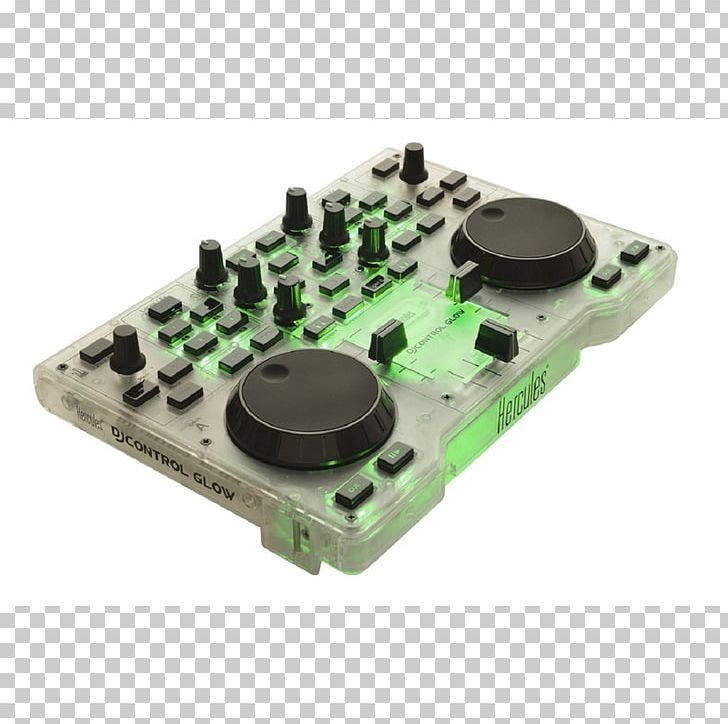 DJ Controller Audio Mixers Disc Jockey Hercules DJControl Glow MIDI Controllers PNG, Clipart, Audio Control Surface, Audio Mixers, Audio Mixing, Controller, Cue Free PNG Download