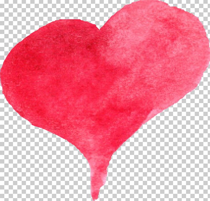 Heart Watercolor Painting Red PNG, Clipart, Art, Blue, Color, Computer Icons, Drawing Free PNG Download
