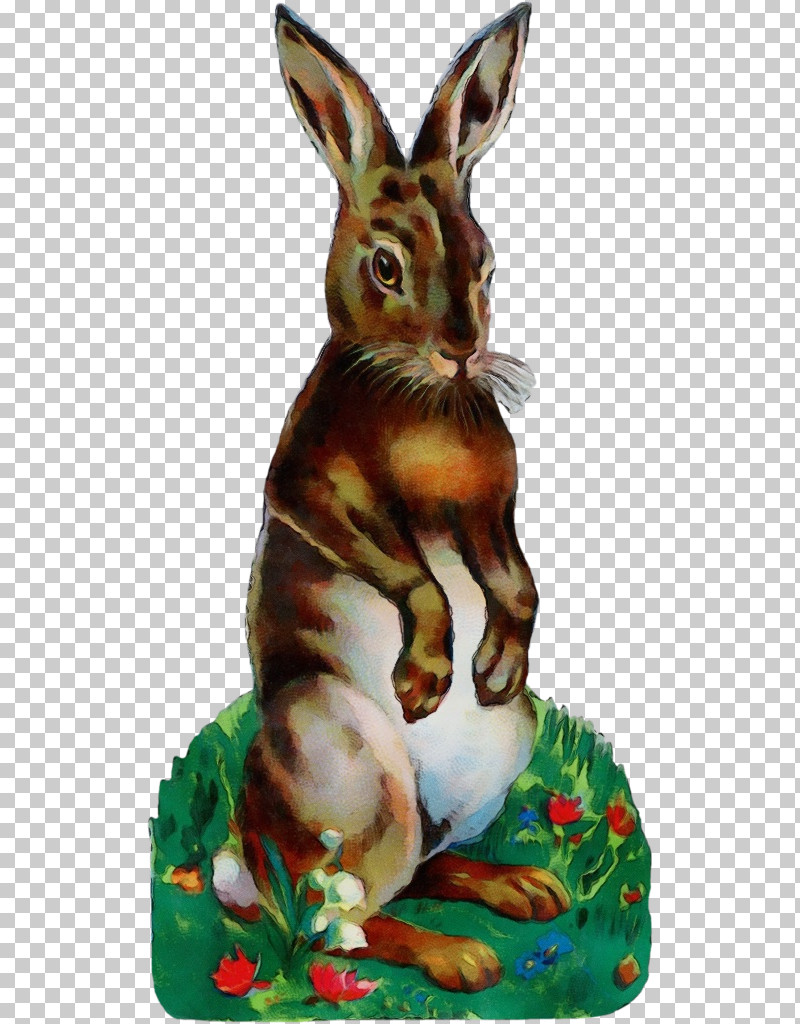 Easter Bunny PNG, Clipart, Animal Figure, Easter Bunny, Figurine, Hare, Paint Free PNG Download