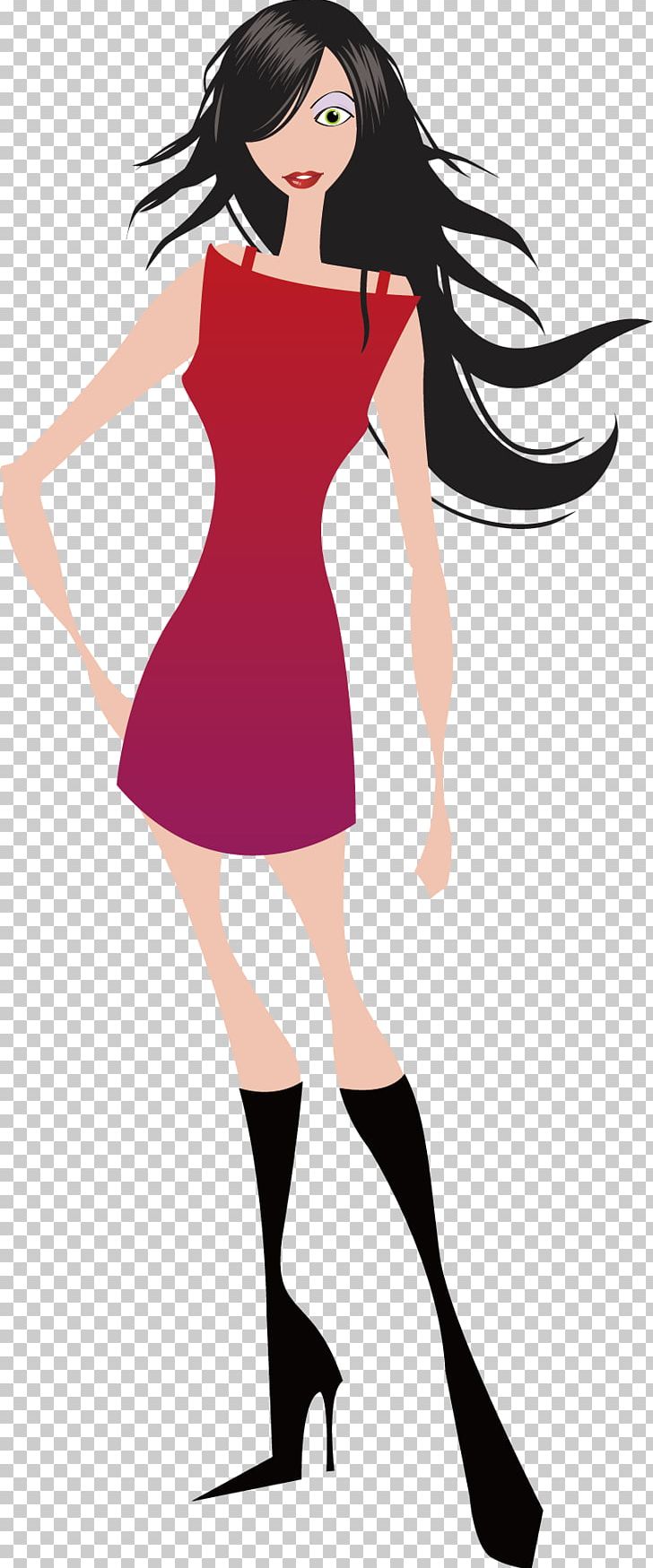 Fashion Model PNG, Clipart, Anime, Art, Beauty, Black Hair, Brown Hair Free PNG Download