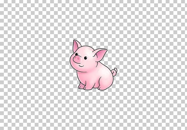 Large White Pig Cartoon Sticker PNG, Clipart, Animals, Cartoon Pig, Child, Cute, Cuteness Free PNG Download