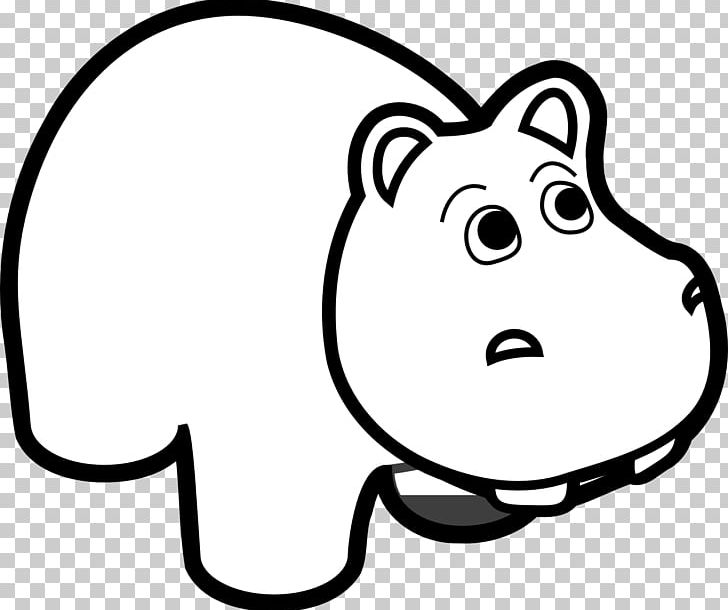 Hippopotamus Rhinoceros PNG, Clipart, Art, Black, Black And White, Carnivoran, Computer Icons Free PNG Download