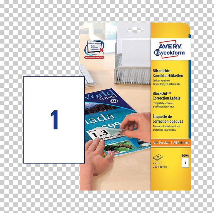 Paper Label Correction Tape Avery Dennison Avery Zweckform PNG, Clipart, Adhesive, Avery Dennison, Avery Zweckform, Brand, Correction Tape Free PNG Download