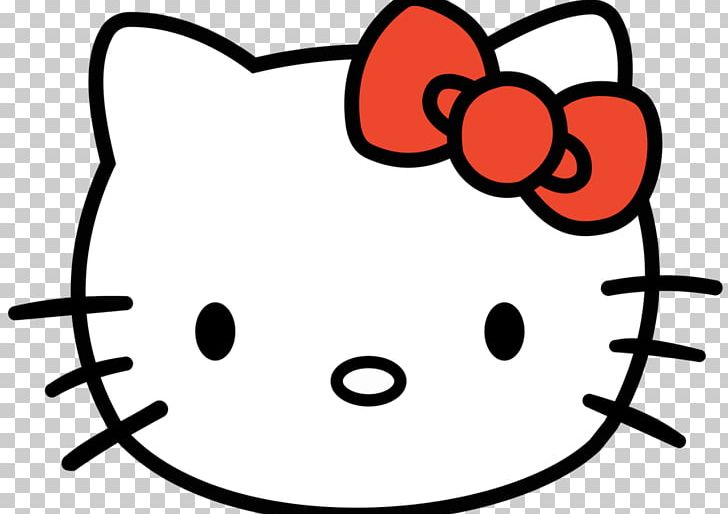 Hello Kitty Drawing PNG, Clipart, Area, Black And White, Cartoon, Circle, Clip Art Free PNG Download