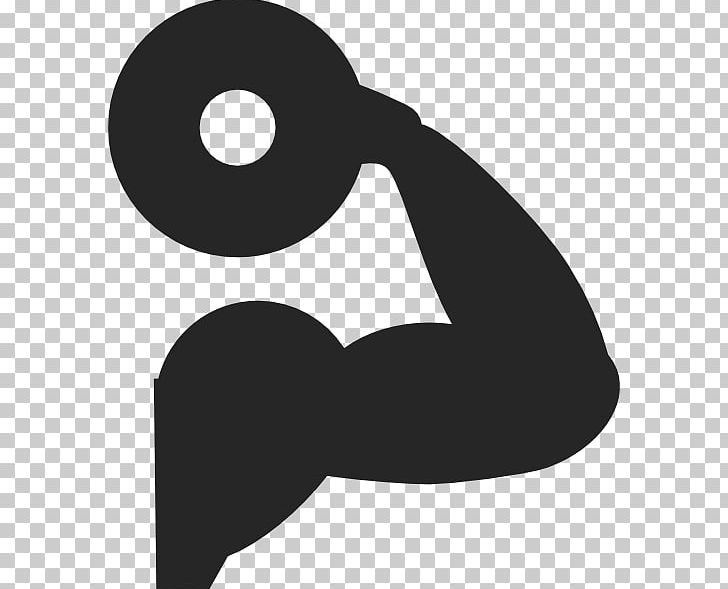 Physical Fitness Dumbbell Fitness Centre Exercise Computer Icons PNG, Clipart, Angle, Black, Black And White, Computer Icons, Dumbbel Free PNG Download