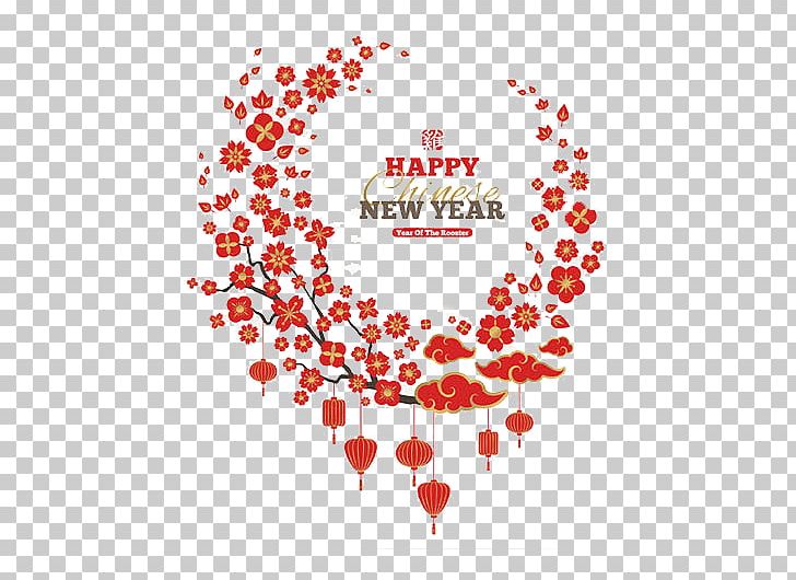 Chinese New Year Greeting Card New Year Card Paper Lantern PNG, Clipart, Flowers, Greeting, Greeting Card, Happy Birthday Card, Happy Birthday Vector Images Free PNG Download