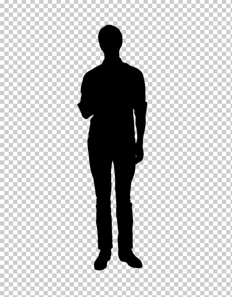 Standing Black Silhouette Sleeve Male PNG, Clipart, Black, Gentleman, Male, Neck, Outerwear Free PNG Download
