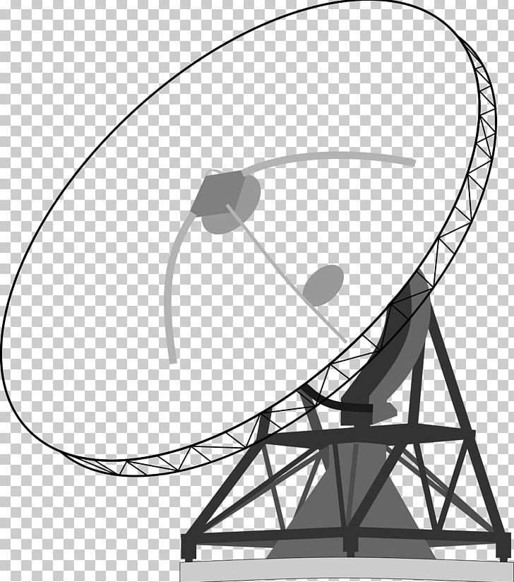 Ground Station Communications Satellite Satellite Dish PNG, Clipart, Aerials, Angle, Antenna, Black And White, Circle Free PNG Download