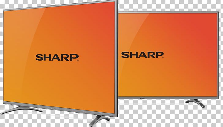High-definition Television Sharp Corporation 1080p 4K Resolution LED-backlit LCD PNG, Clipart, 4k Resolution, 1080p, Advertising, Brand, Display Device Free PNG Download