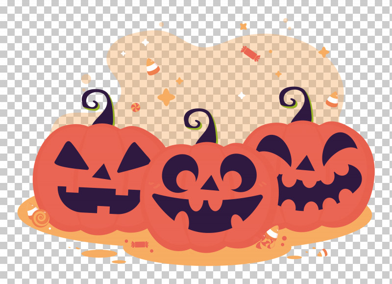 Spooky Sticker Halloween Object Halloween Element PNG, Clipart, Biology, Cartoon, Meter, Pumpkin, Science Free PNG Download