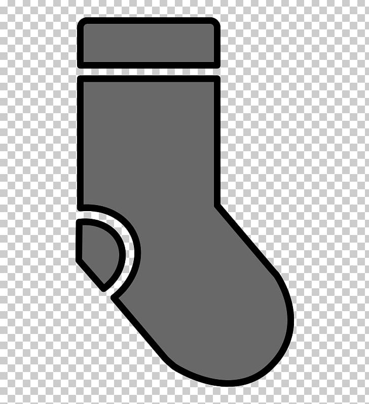 Sock Computer Icons PNG, Clipart, Black, Black And White, Clothing, Computer Icons, Computer Network Free PNG Download