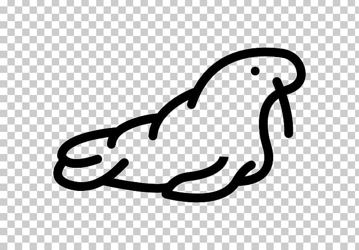Computer Icons Sea Lion Walrus PNG, Clipart, Animals, Area, Artwork, Black, Black And White Free PNG Download