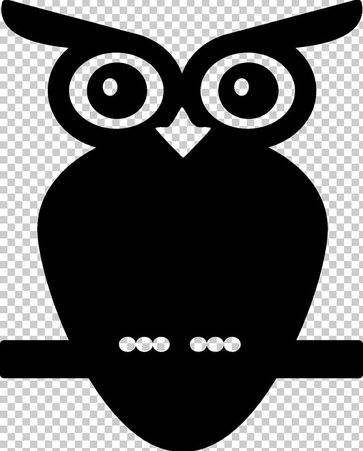 Black And White Owl Bird Png Clipart Animal Animals