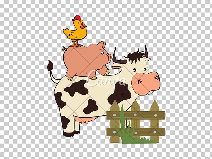 Cattle Pig Chicken Livestock Farm PNG, Clipart, Agriculture, Animals, Cartoon, Cattle, Cattle Like Mammal Free PNG Download