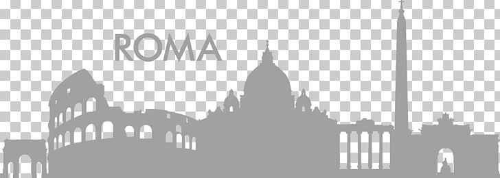 Wall Decal Rome Skyline Sticker Silhouette PNG, Clipart, Art, Black And White, Brand, Building, City Free PNG Download