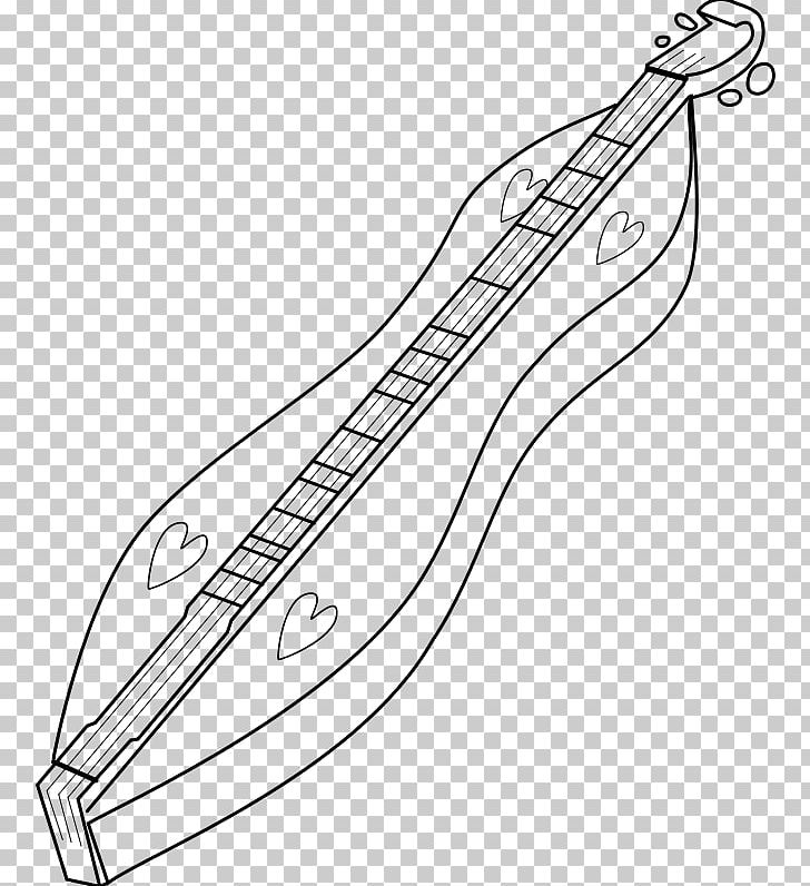 Appalachian Dulcimer Musical Instruments PNG, Clipart, Angle, Appalachian Dulcimer, Area, Artwork, Black And White Free PNG Download