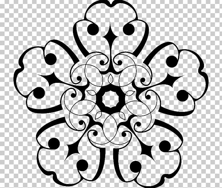 Flower Drawing PNG, Clipart, Artwork, Black, Black And White, Circle, Cut Flowers Free PNG Download