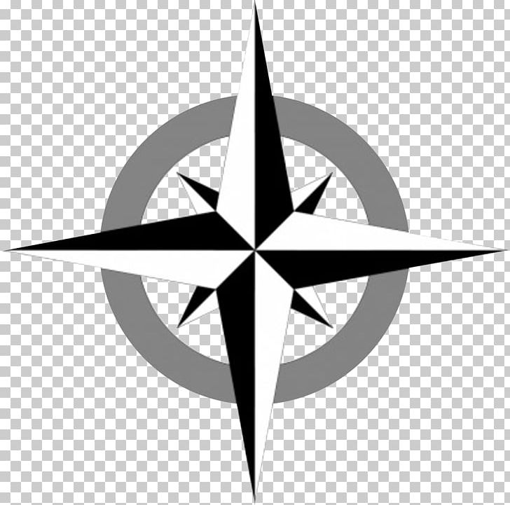 Compass Rose PNG, Clipart, Angle, Black And White, Circle, Compass, Compass Rose Free PNG Download