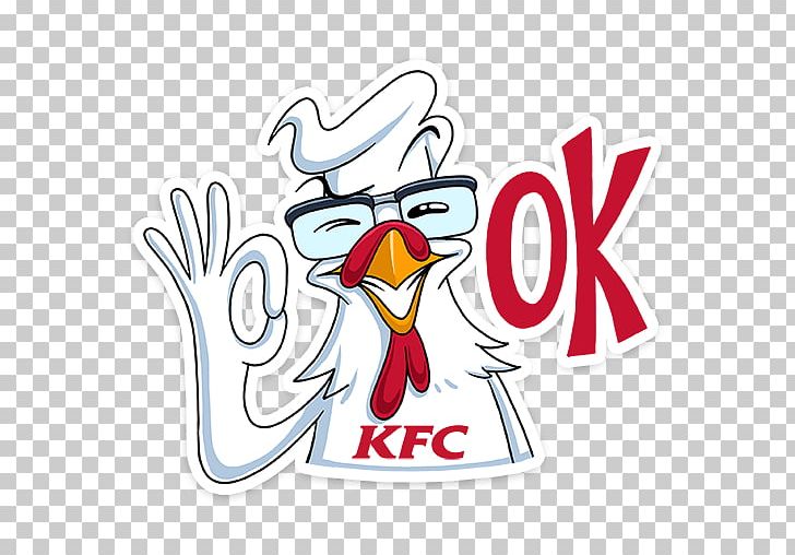KFC Eleven Sticker VKontakte Word PNG, Clipart, Area, Art, Beak, Bird, Brand Free PNG Download