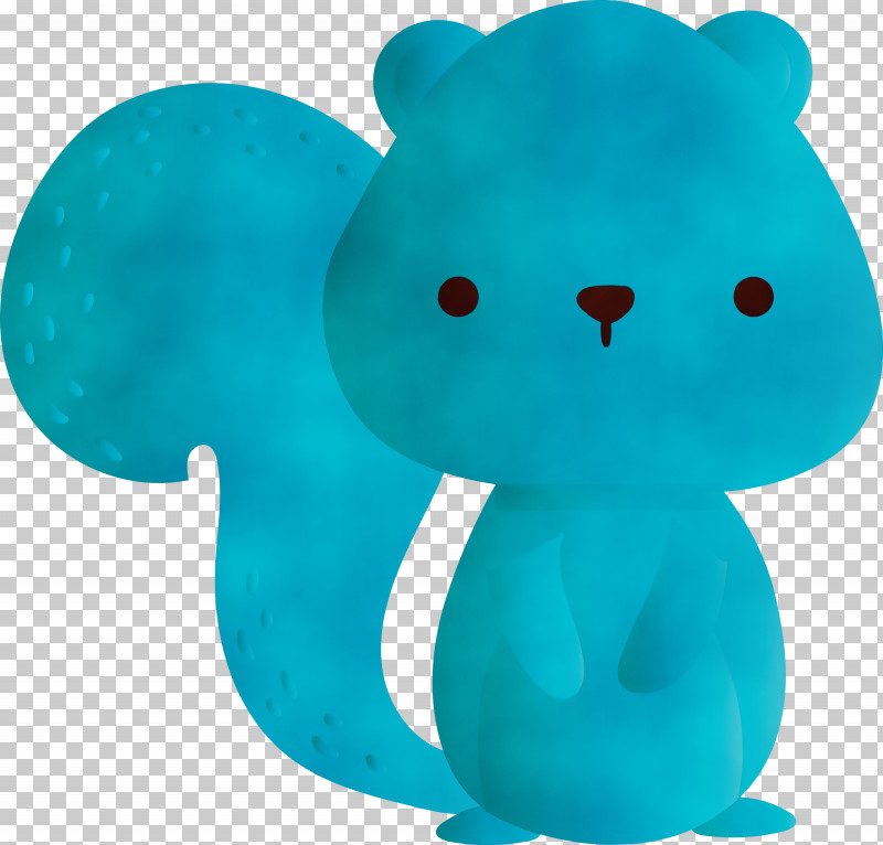 Turquoise Animal Figure Bear Turquoise Toy PNG, Clipart, Animal Figure, Bear, Paint, Toy, Turquoise Free PNG Download
