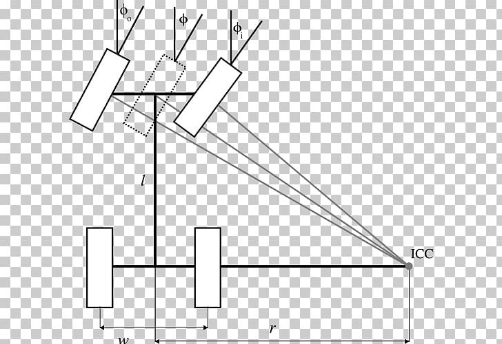 Car Ackermann Steering Geometry Angle Vehicle PNG, Clipart, Angle, Approximation, Area, Automobile Engineering, Black And White Free PNG Download
