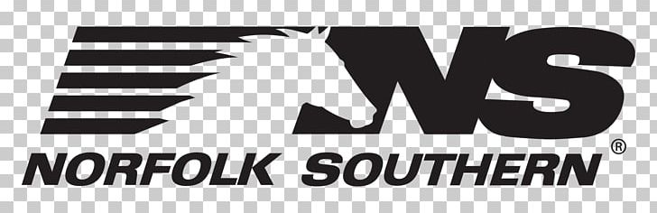 Norfolk Southern Railway Logo Product Design Brand PNG, Clipart, Black, Black And White, Brand, Locomotive, Logo Free PNG Download