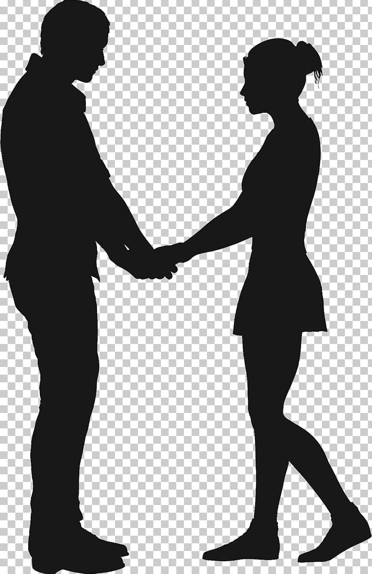Silhouette Couple PNG, Clipart, Animals, Arm, Black And White, Business, Clip Art Free PNG Download