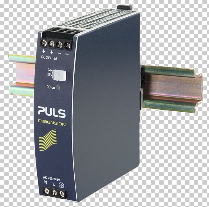 AC Adapter Power Converters Rail Mounted PSU PULS DIMENSION 24 Vdc 10 A 240 W 1 X CS10.241-S1 PULS Power Supply PULS DIMENSION C-Line DIN Rail Panel Mount Power Supply CS10.244 PNG, Clipart,  Free PNG Download