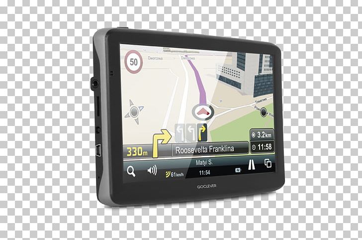 GPS Navigation Systems Handheld Devices Car GOCLEVER Navio2 Sat Nav PNG, Clipart, Car, Electronic Device, Electronics, Gadget, Global Positioning System Free PNG Download