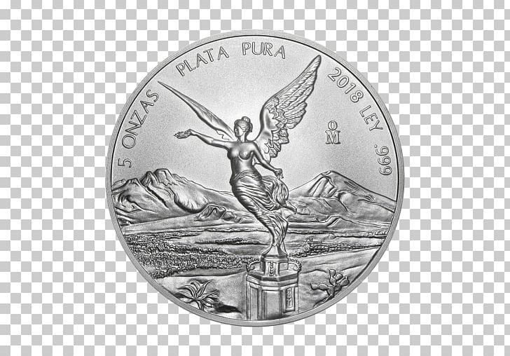Libertad Ounce Silver Coin Gold PNG, Clipart, Apmex, Black And White, Bullion, Bullion Coin, Coin Free PNG Download