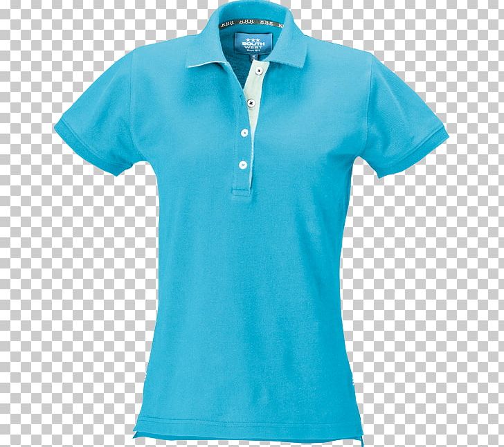 T-shirt Polo Shirt Top Piqué PNG, Clipart, Active Shirt, Aqua, Azure, Blouse, Blue Free PNG Download