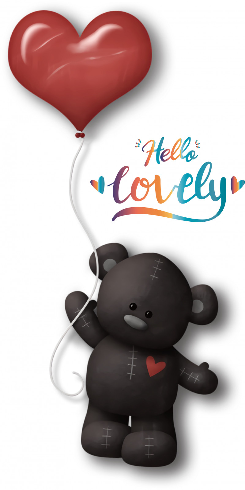 Teddy Bear PNG, Clipart, Cartoon, Digital Art, Drawing, Heart, Line Art Free PNG Download