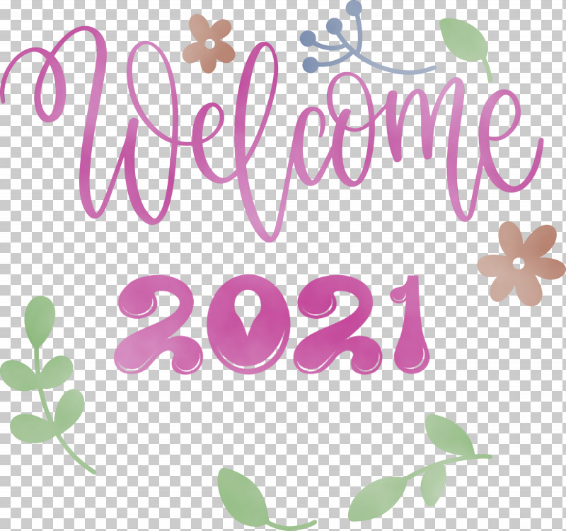 Floral Design PNG, Clipart, 2021 Happy New Year, 2021 Welcome, Floral Design, Lilac M, Logo Free PNG Download