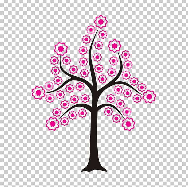 Sticker Flowering Plant Line Pink M PNG, Clipart, Art, Branch, Branching, Flower, Flowering Plant Free PNG Download