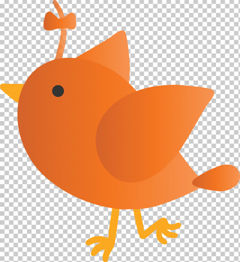 Orange PNG, Clipart, Bird, Cartoon, Chicken, Cute Cartoon Bird, Orange Free PNG Download