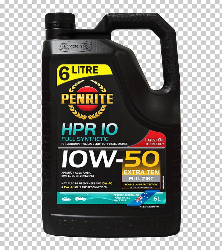 Motor Oil Car Penrite HPR 10 Engine Oil Synthetic Oil PNG, Clipart, Automotive Fluid, Brand, Car, Engine, Gasoline Free PNG Download