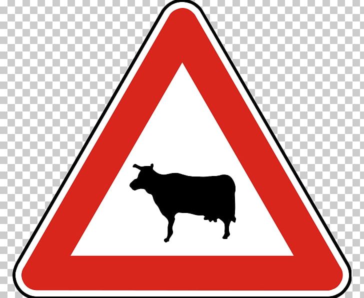 Traffic Sign Warning Sign Road PNG, Clipart, Area, Black, Black And White, Cattle Like Mammal, Dog Like Mammal Free PNG Download