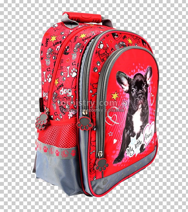 Backpack French Bulldog School Bag Kindergarten PNG, Clipart, Backpack, Bag, Baggage, Bulldog Breeds, Child Free PNG Download
