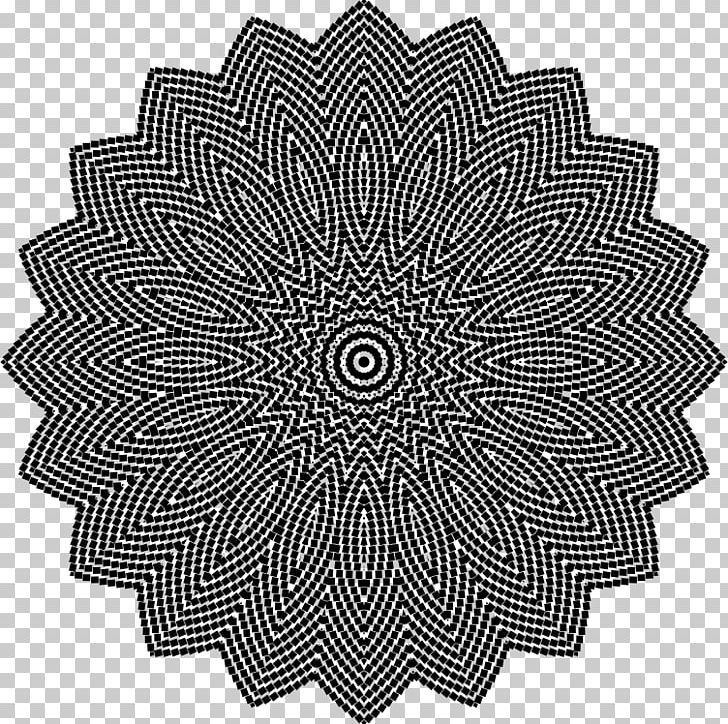 Textile Monochrome Symmetry PNG, Clipart, Art, Black And White, Circle, Computer Icons, Depositphotos Free PNG Download