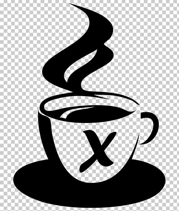 Coffee Cup Cafe Espresso PNG, Clipart, Artwork, Black And White, Cafe, Coffee, Coffee Bean Free PNG Download